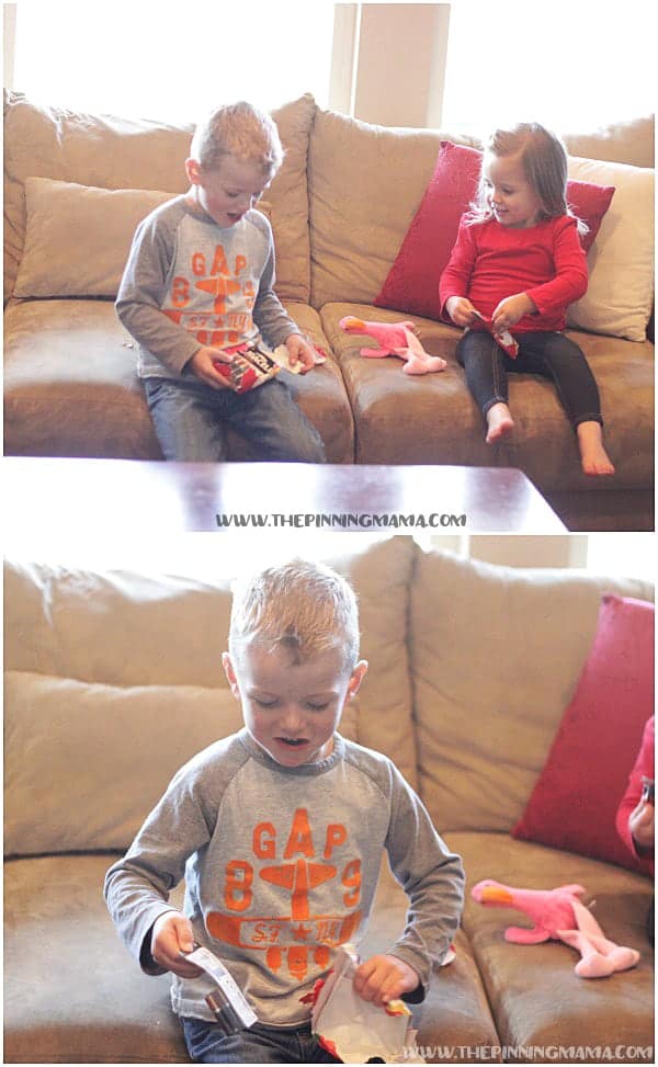 Funny Christmas Tradition- wrap the batteries for the toy and put it under the tree with a clue attached for a Christmas Day scavenger hunt to find the big gift!  Makes the present opening fun last longer and we always have funny memories doing this!