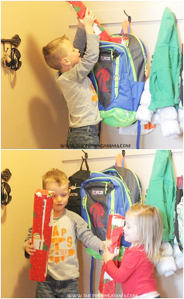 A Christmas Day scavenger hunt is an awesome tradition that kids will remember for years to come.  Wrap a clue under the tree and send the kids around the house to find gifts.  Such a fun way to make memories on Christmas!
