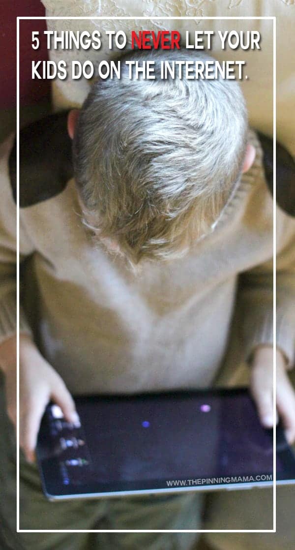5 simple things to help keep your kids safer on the internet. Are you doing these?!