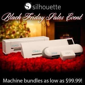Black Friday 2015 - Silhouette Machine Bundles COUPON CODE PINNING