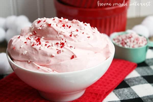 Image result for peppermint fluff dip
