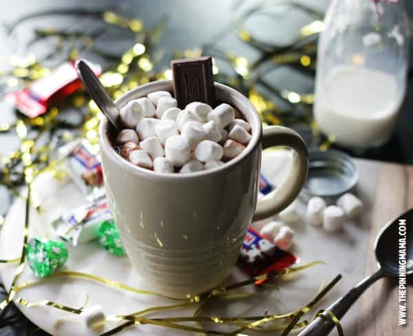 3 Minute Nestle Crunch Hot Chocolate Recipe - This is a recipe I could not live without during winter.  So delicious!!