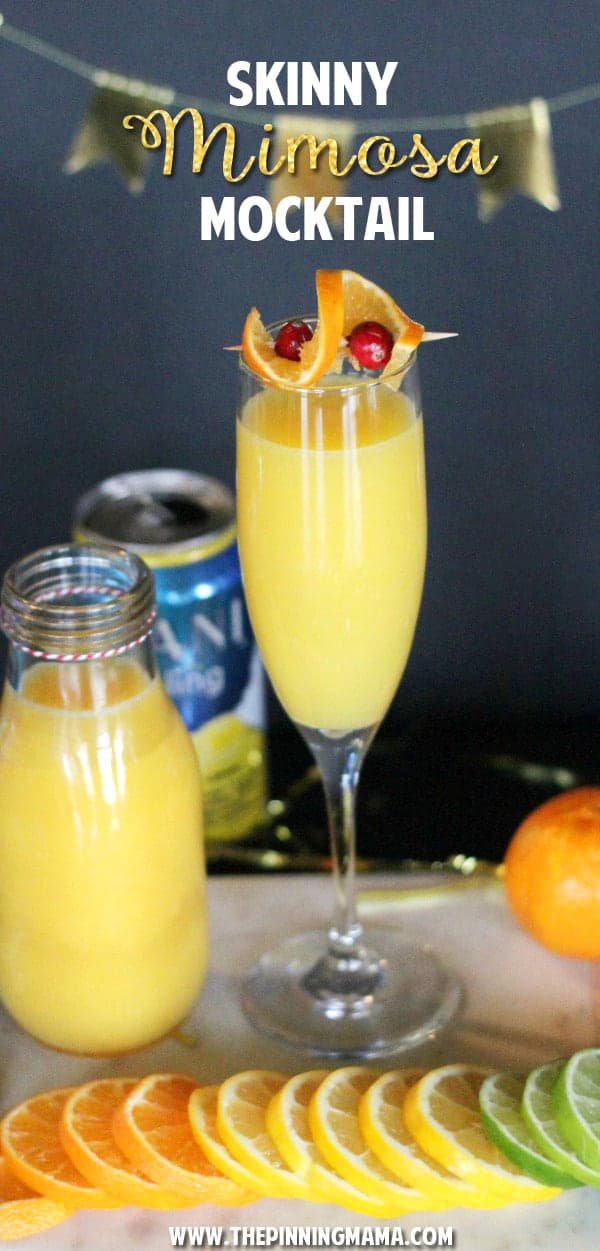 This drink is a lighter version of the classic brunch cocktail, the Mimosa! With less calories and no alcohol it is a lighter and healthier option that everyone can enjoy and it tastes amazing!!