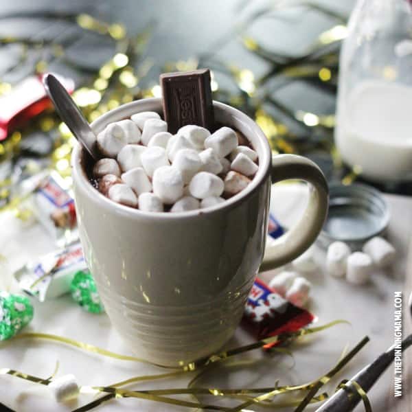 3 Minute Nestle Crunch Hot Chocolate Recipe - This is a recipe I could not live without during winter.  So delicious!!