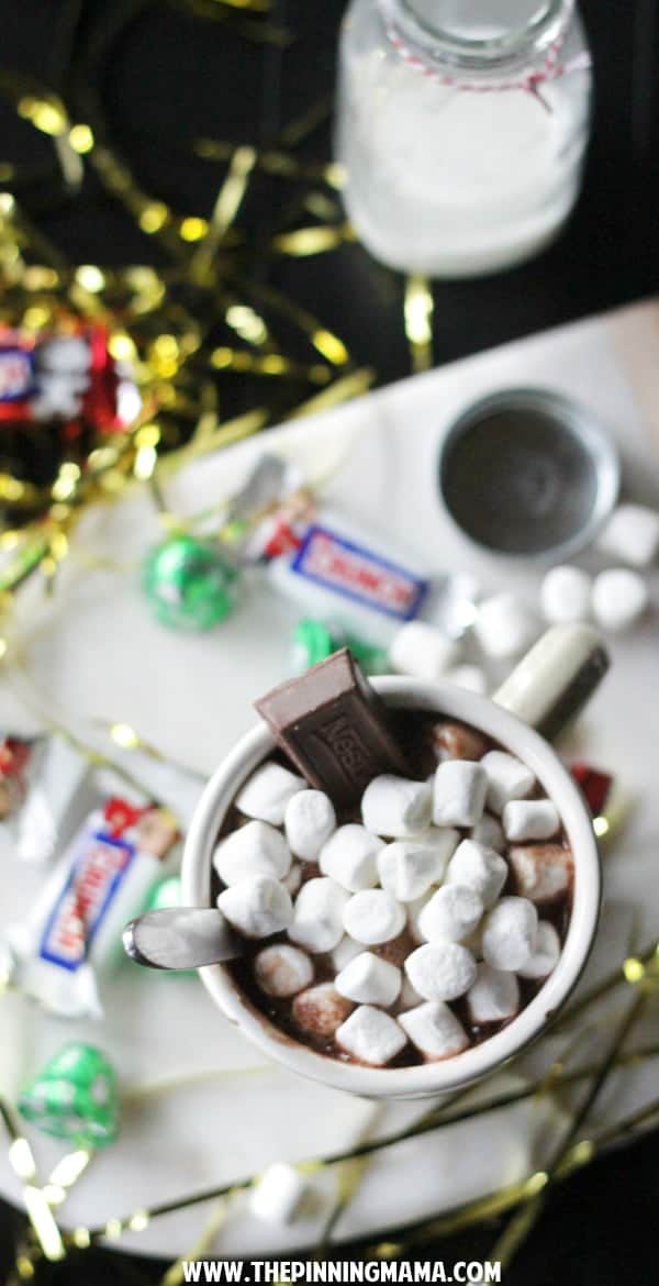 3 Minute Nestle Crunch Hot Chocolate - This is WAY better than the mix and so quick and easy!  I will never make it another way again!