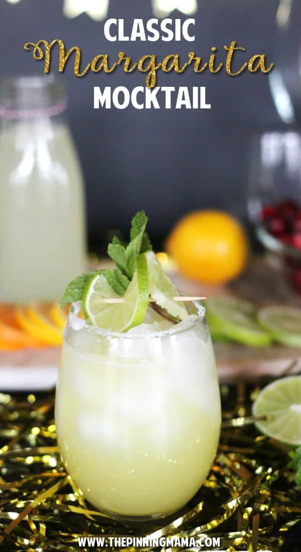 How to make a Virgin Margarita- these are a fun drink idea for a baby shower or family friendly event!