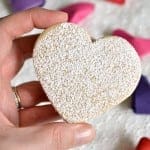 These Heart Sandwich Cookies with White Chocolate Cream Cheese Filling are an irresistible Valentine's Day treat! | Hello Little Home
