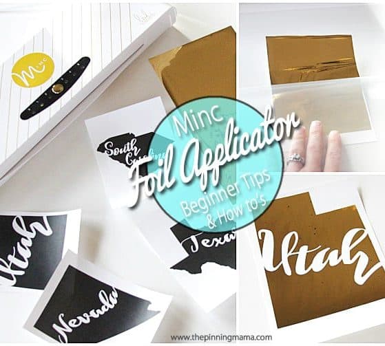 How to use the Heidi Swapp Minc Foil Applicator- Beginner tips and tricks to get the best results and avoid common mistakes!