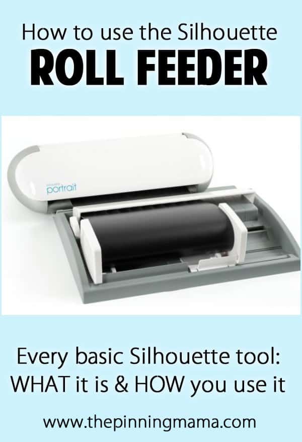 Silhouette Roll Feeder Tool: How to use every basic Silhouette Tool - Click here to see them all!