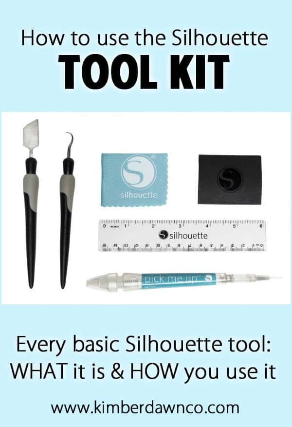 Silhouette Tool Kit: How to use every basic Silhouette Tool - Click here to see them all!