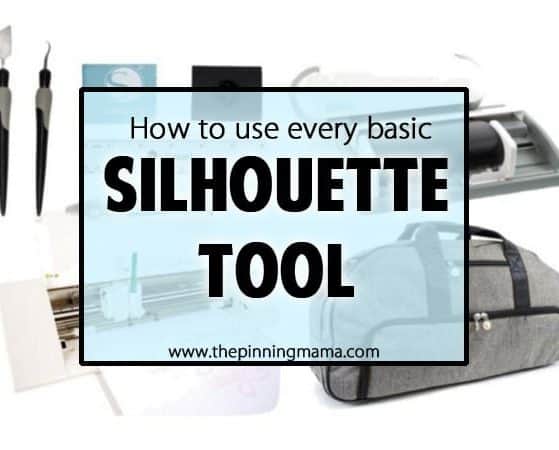 I wish I had this when I was a beginner - Every Silhouette tool: What it is and how you use it!