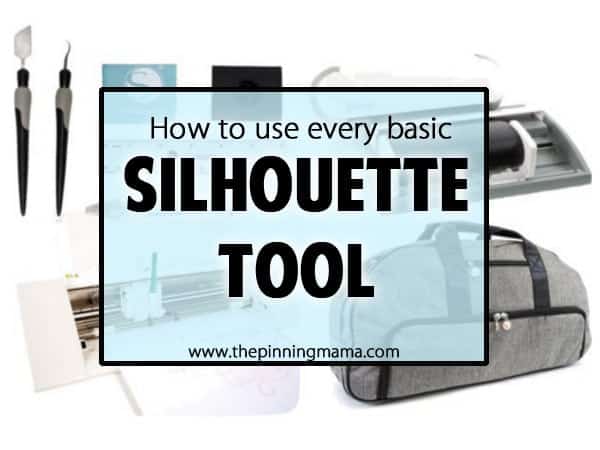 I wish I had this when I was a beginner - Every Silhouette tool: What it is and how you use it!