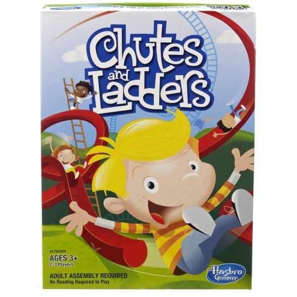 Board Games for Preschoolers: Chutes and Ladders