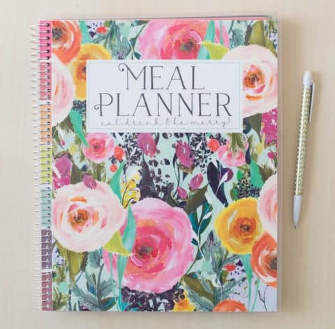 Planners to make meal planning easy: Carrie Elle Meal Planner