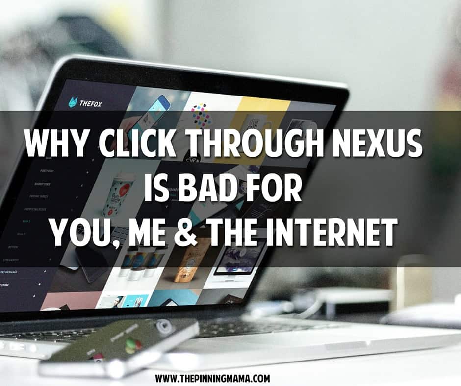 What is Click Through Nexus and why hurts bloggers