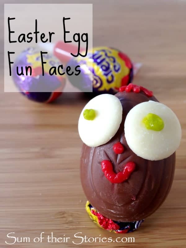easter egg fun faces
