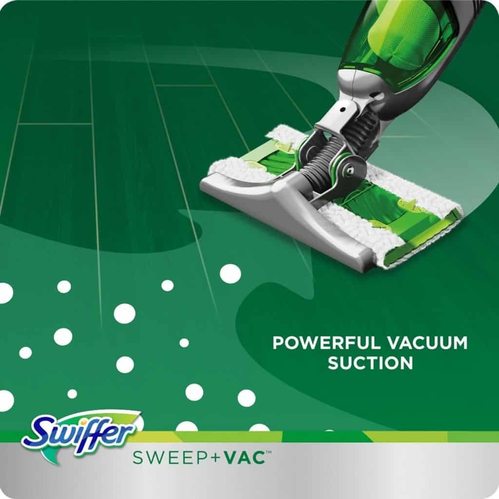 10+ Simple Things to Help Kids Clean: Swiffer Sweep Vac - www.thepinningmama.com
