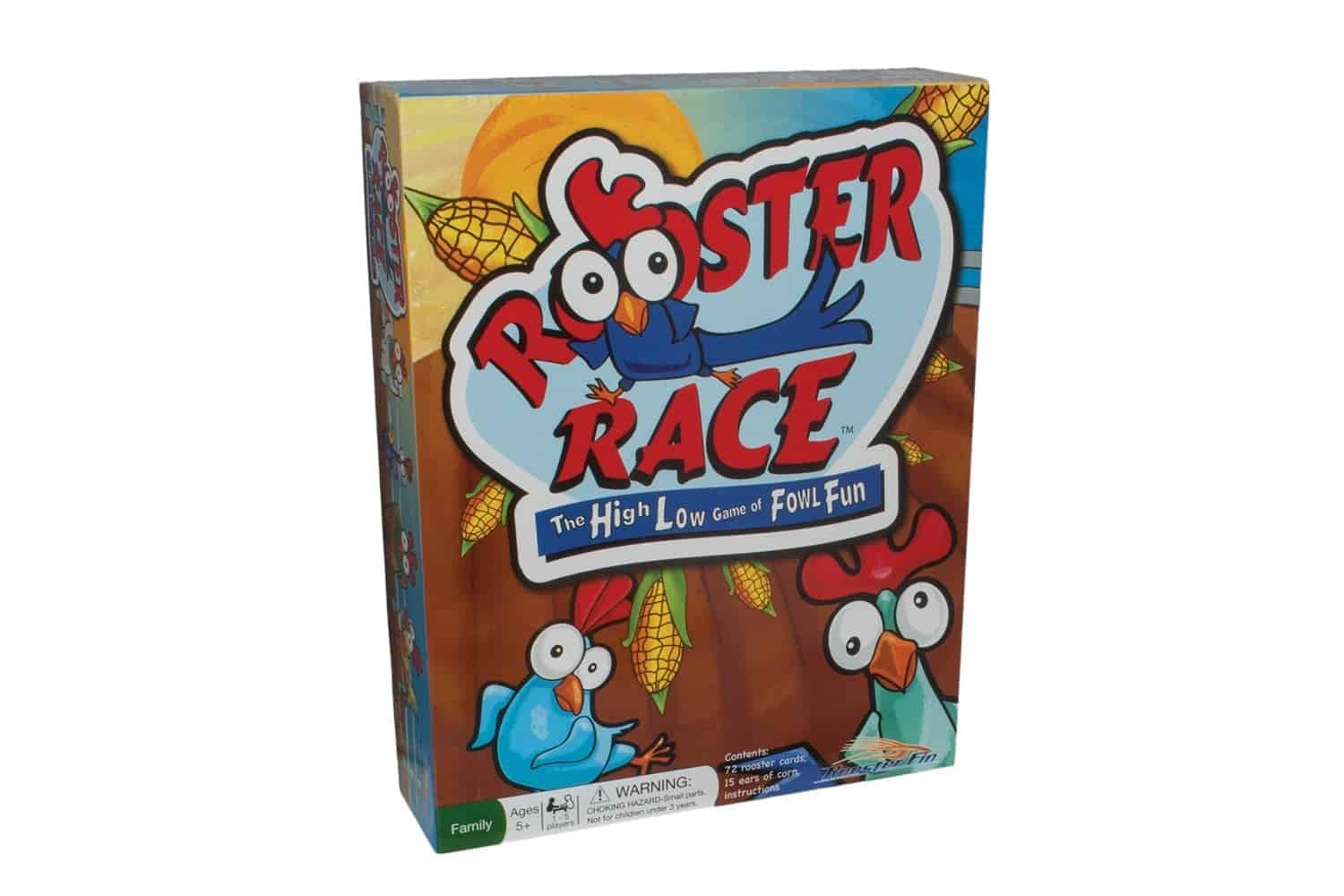 10+ Awesome Card Games for Kids : Rooster Race | www.thepinningmama.com