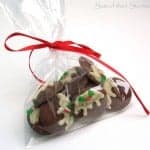 Chocolate button christmas pudding sweets 2