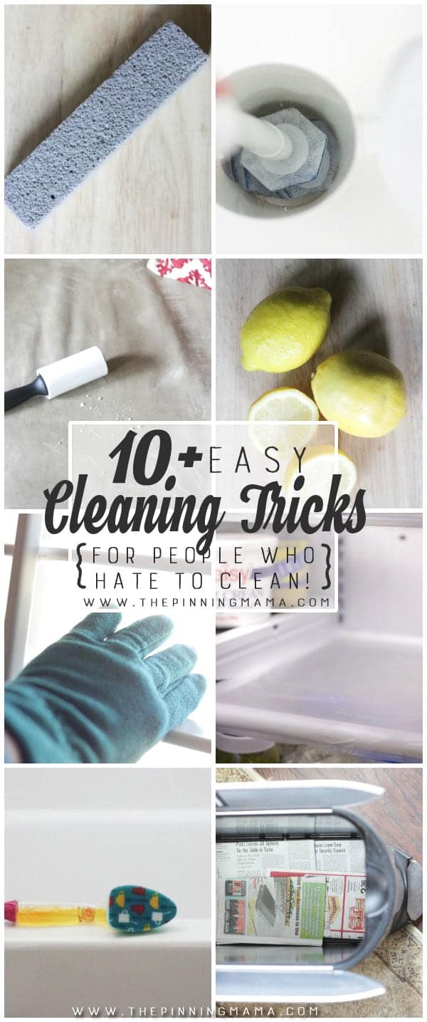 The BEST Cleaning hacks, tips and tricks I have found! I especially love number 4