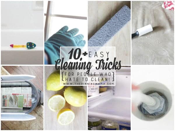 The BEST Cleaning hacks, tips and tricks I have found! I especially love number 4