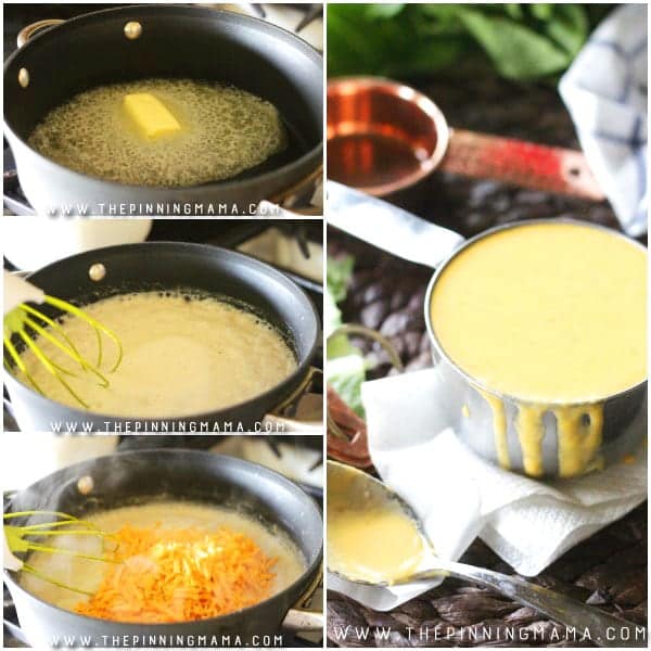 Quick and Easy Garlic Cheddar Cheese Sauce Recipe - You probably have everything you need to make this tonight!