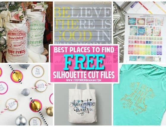 FREE cut files for your Silhouette CAMEO, Portrait, Curio, & Mint