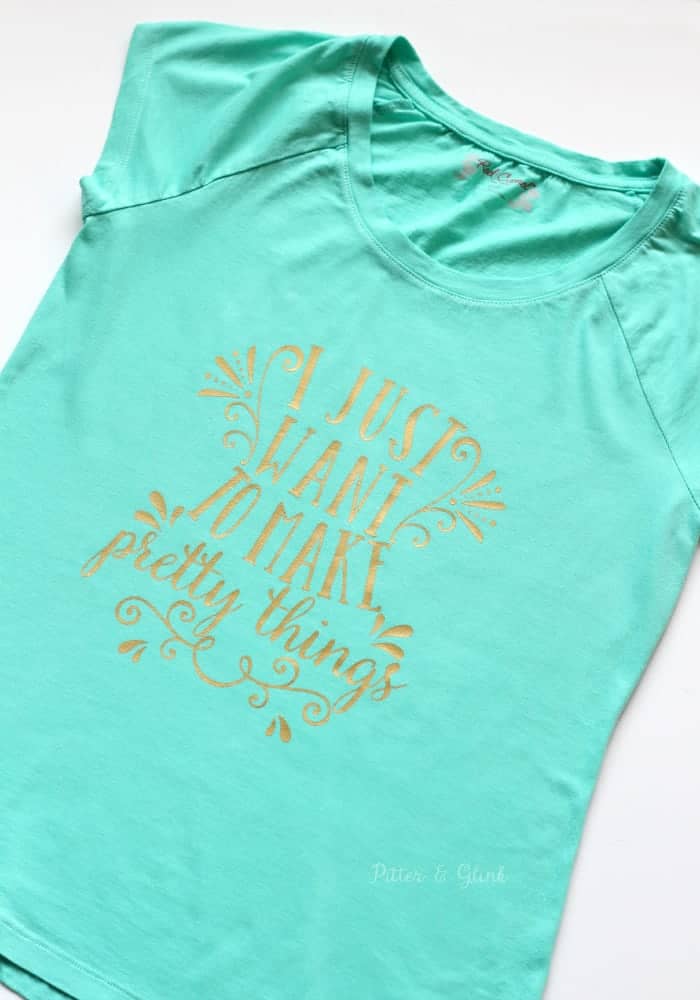 FREE Silhouette Cut File: I just want to make Pretty Things