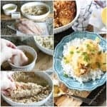This easy one dish ranch baked chicken is the PERFECT dinner! It is quick, easy, and everyone loves it! The chicken is coated in ranch flavored cracker crumbs and baked to perfection in a casserole dish. The chicken is tender and juicy and the cracker crust topping is crispy and flavorful. It is like grown up fried chicken!