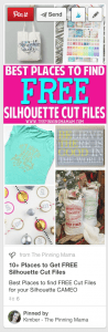 Get FREE Silhouette Cut Files Here!  So cute!