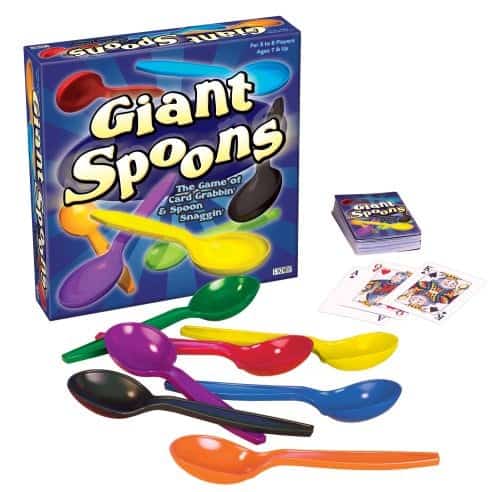 10+ Amazing Card Games for your Family: Giant Spoons | www.thepinningmama.com