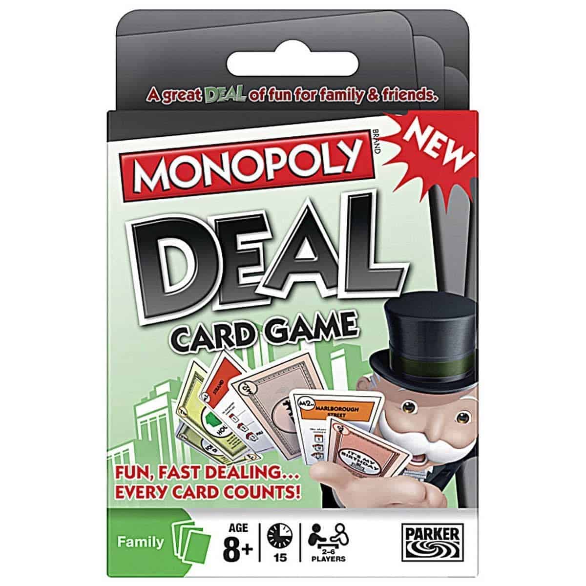 10+ Amazing Card Games for your Family: Monopoly Deal | www.thepinningmama.com