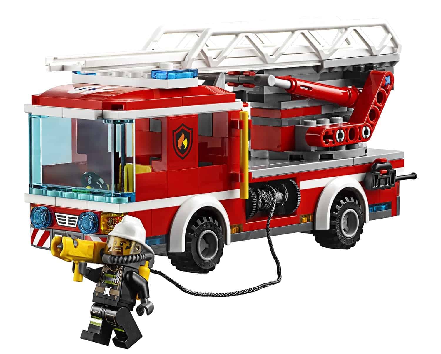 Lego Gift Ideas by Age - Toddler to Twelve Years: Fire Ladder Truck | www.thepinningmama.com