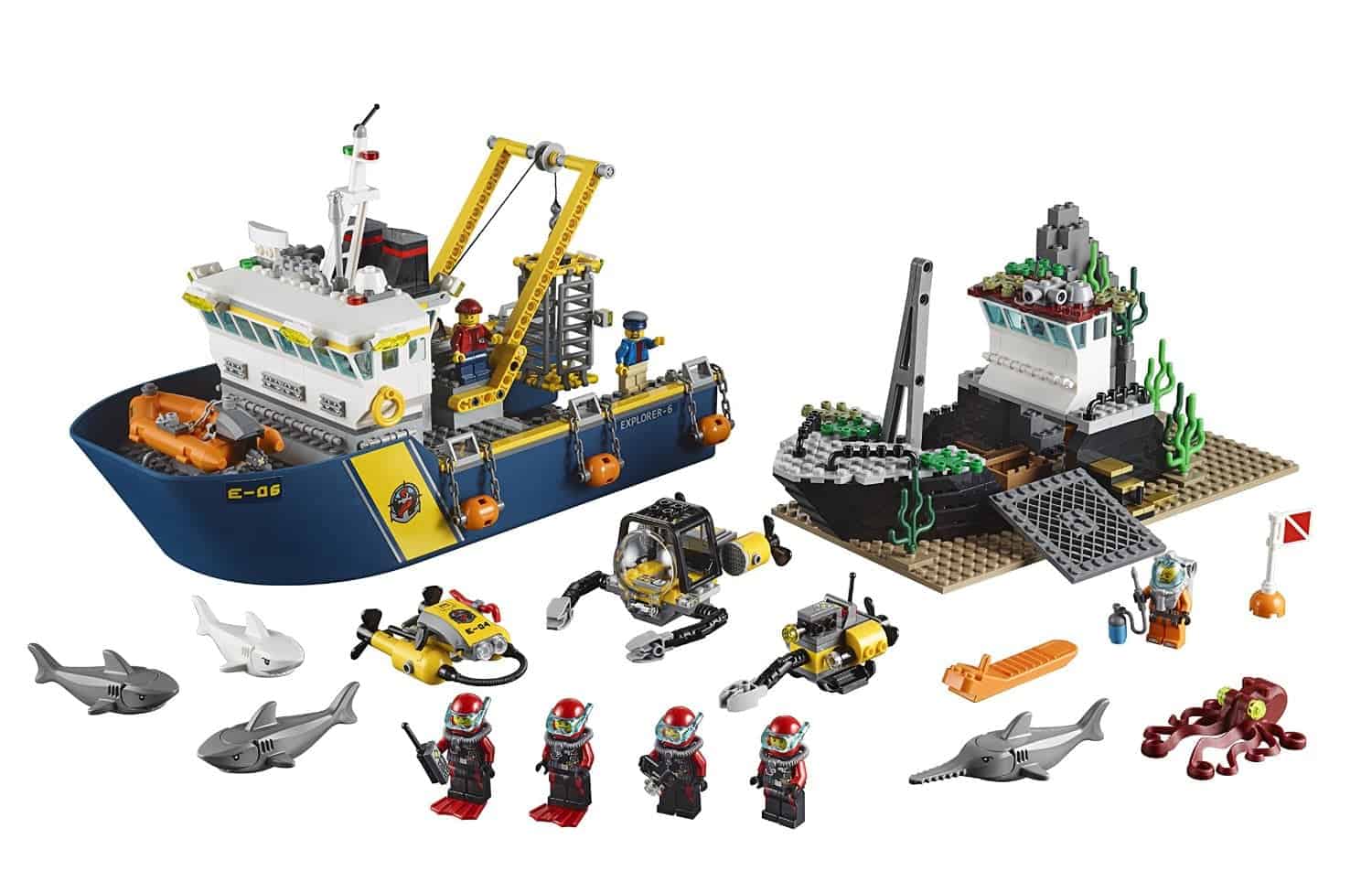 Lego Gift Ideas by Age - Toddler to Twelve Years: Deep Sea Exploration | www.thepinningmama.com