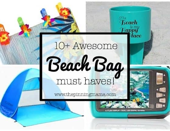 10+ Things you MUST pack in your beach bag!