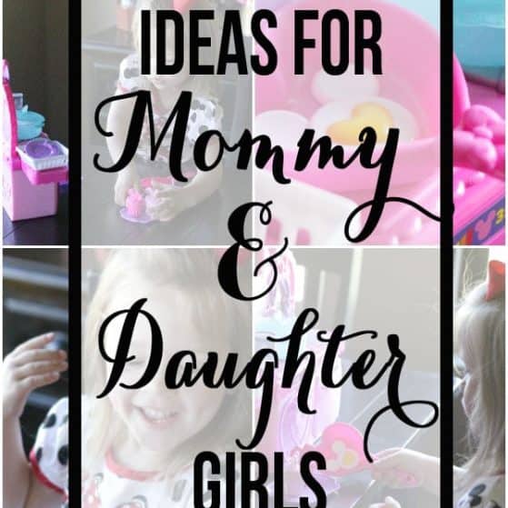 10+ Super Fun ideas for Mommy - Daughter Girls Night In - perfect for making memories with your little girl!