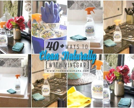 I didn't know there were so many ways to clean with Vinegar!! It is inexpensive and natural way to clean. Saving this list for reference!