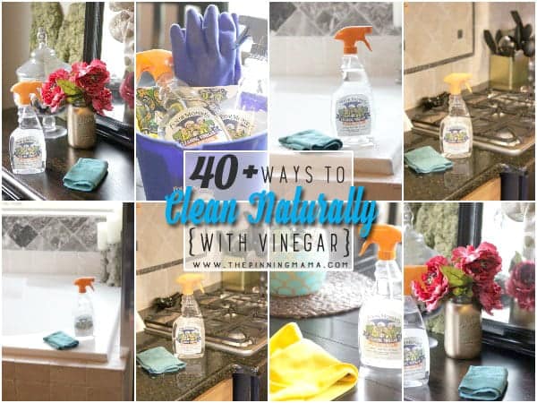 I didn't know there were so many ways to clean with Vinegar!! It is inexpensive and natural way to clean. Saving this list for reference!