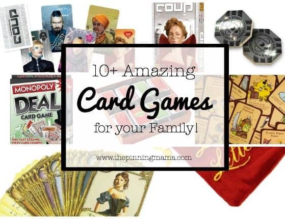 10+ Amazing Card Games for your Family | www.thepinningmama.com