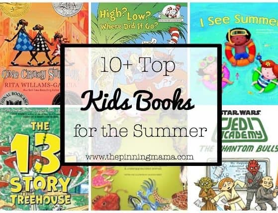 10+ Top Books for Kids to Read this Summer| www.thepinningmama.com