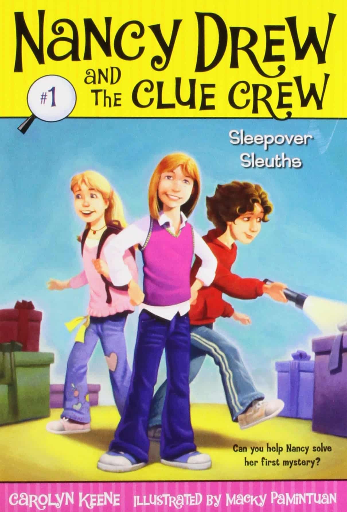 10+ Top Books for Kids to Read this Summer: Sleepover Sleuth Nancy Drew Clue Crew | www.thepinningmama.com