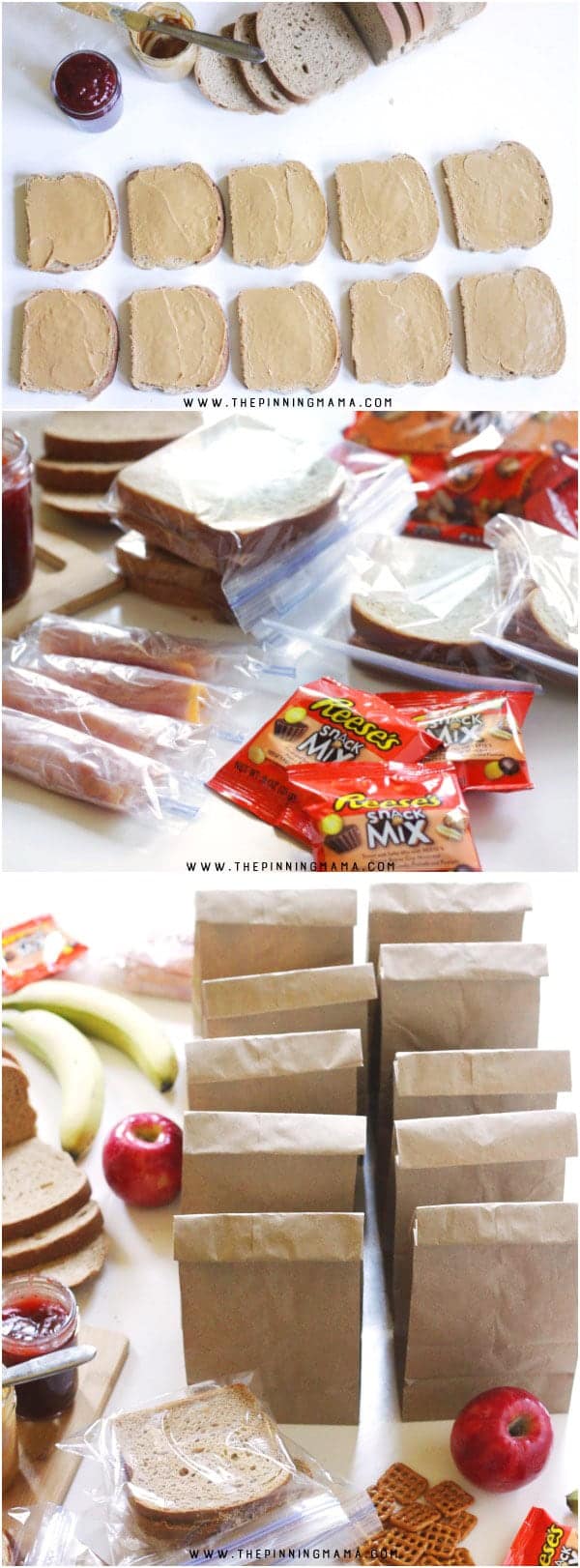 How to make freezer lunches for kids. Make the mornings 100x easier by having lunch already ready to go! This is quick, easy and my kids can even do most of the work themselves! What a great kitchen hack!