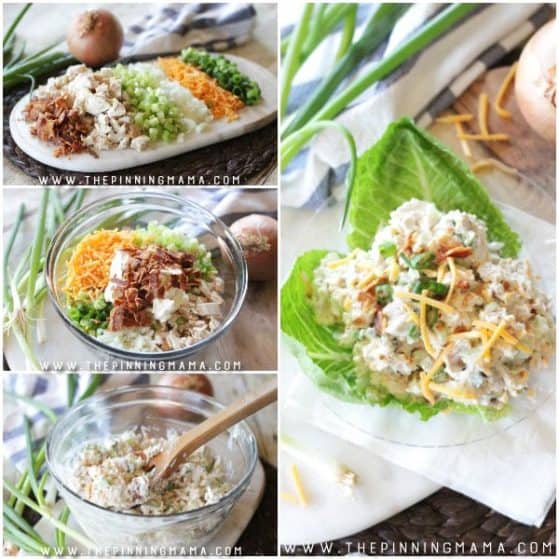 Loaded Creamy Chicken Salad
