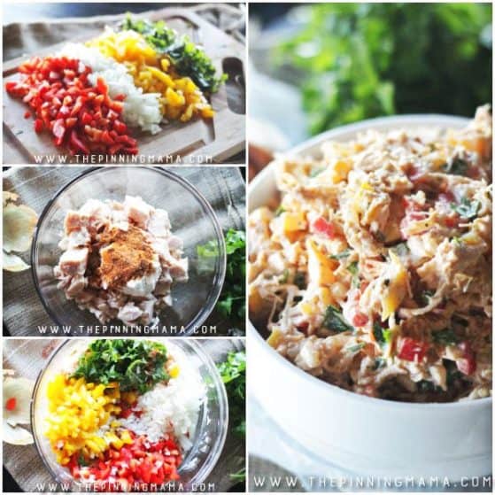 Barbecue Chicken Salad recipe - This recipe is naturally paleo, gluten free, dairy free and whole30 compliant but you will love it whether you are on a diet or not because it is absolutely DELICIOUS! It is a fast and easy recipe to make and is the perfect lunch or summer dish.