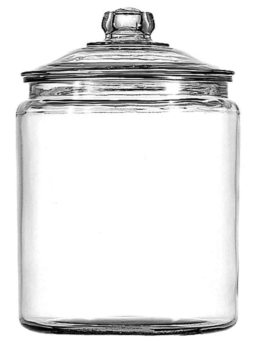 Awesome Crafting Blanks You Can Get on Amazon Prime : Glass Kitchen Jar | www.thepinningmama.com