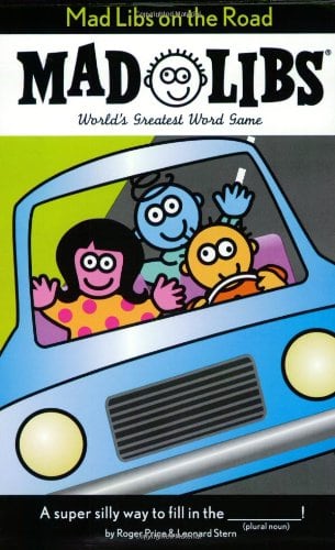 10+ Awesome Ways to Entertain your Kids on a Roadtrip: Mad Libs | www.thepinningmama.com