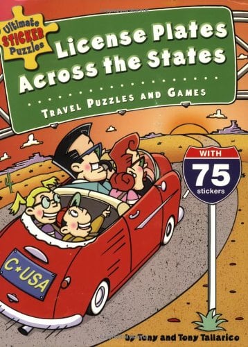 10+ Awesome Ways to Entertain your Kids on a Roadtrip: Ultimate Sticker Puzzles | www.thepinningmama.com