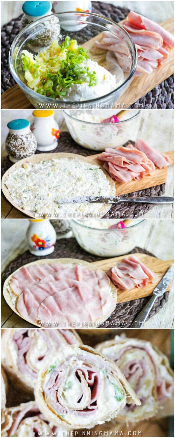 Oh my goodness! The BEST APPETIZER EVER!! This is like the flavors of hawaiian pizza rolled up in a bite sized treat and is so delicious! Every time I bring these to a party they disappear before everyone even arrives. You have to try these!