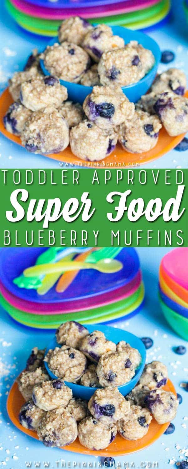 Easy- Healthy - Tasty toddler super food muffins! These have 6 super foods in them and are dense rich and my kids LOVE them!