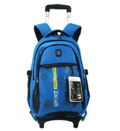 10+ Best Backpacks for Boys : Wheeled Trolley | www.thepinningmama.com